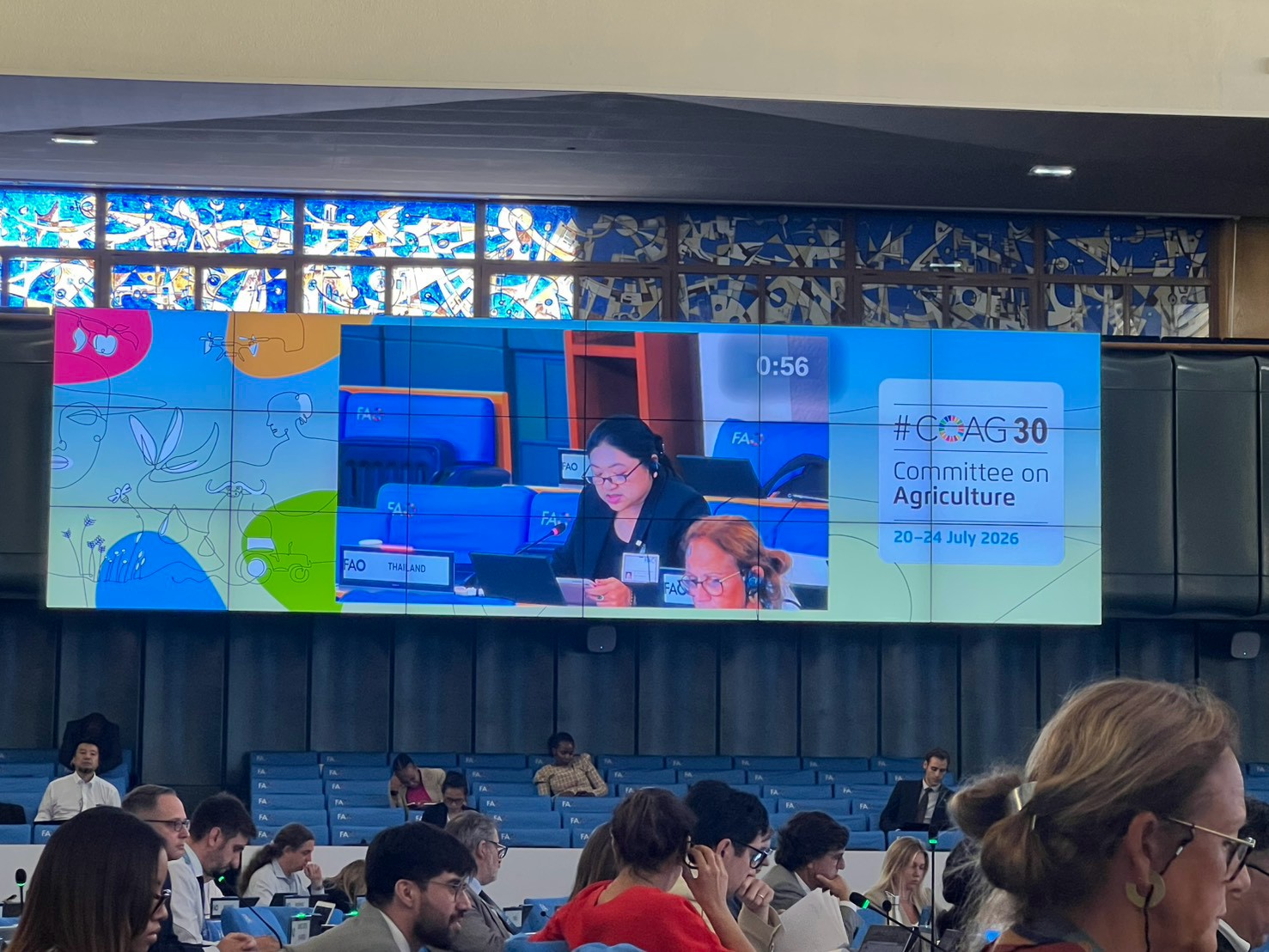 title - ส.ป.ก. เข้าร่วมการประชุมคณะกรรมการด้านการเกษตร (COAG) สมัยที่ 30 ณ กรุงโรม สาธารณรัฐอิตาลี หารือประเด็นการเสริมสร้างแนวคิดสุขภาพหนึ่งเดียว (One Health) ในระบบเกษตรอาหาร 